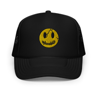 SplooshLife Smiley Foam trucker hat