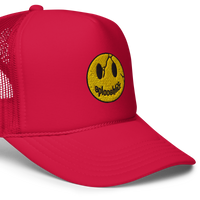 SplooshLife Smiley Foam trucker hat