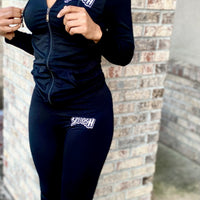 Women’s SplooshLife Hoodie Set (Black n White)