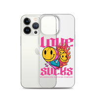 Love Sucks iPhone Case