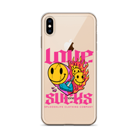 Love Sucks iPhone Case