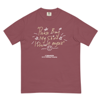 "Please Buy Me" Men’s Premium Heavy Garment-dyed T-shirt