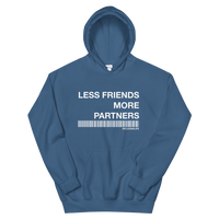 Less Friends Unisex Hoodie