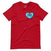 Blue HeartBreak 2.0 Short-sleeve unisex t-shirt