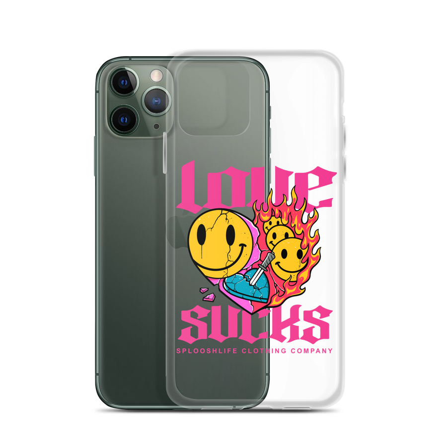 Love Sucks iPhone Case