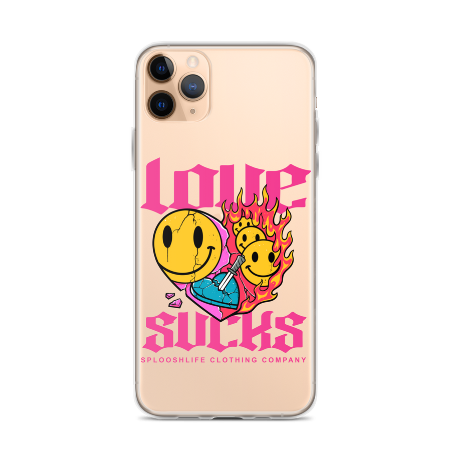 Love Sucks iPhone Case