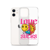 Love Sucks iPhone Case