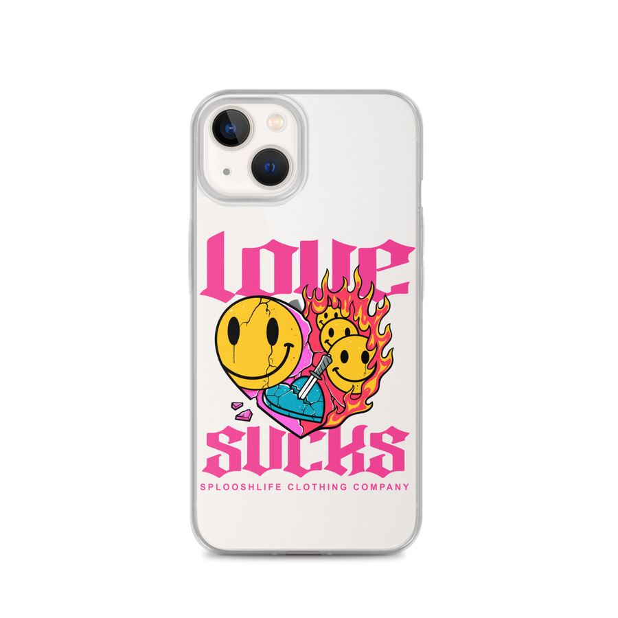 Love Sucks iPhone Case