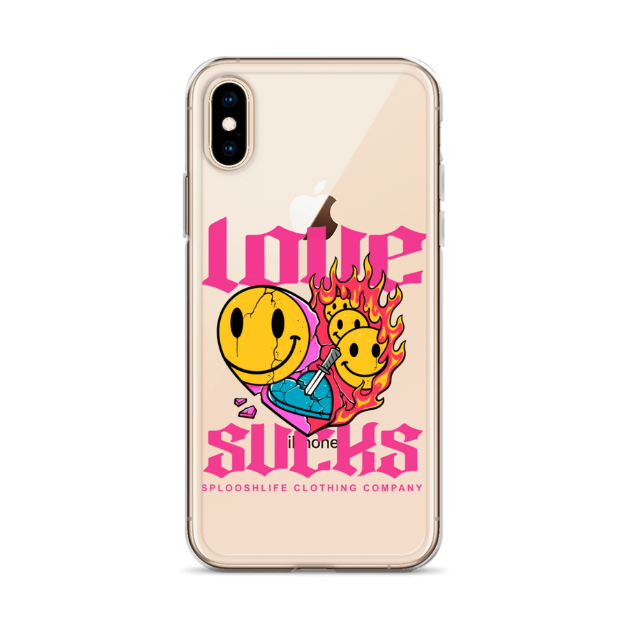 Love Sucks iPhone Case