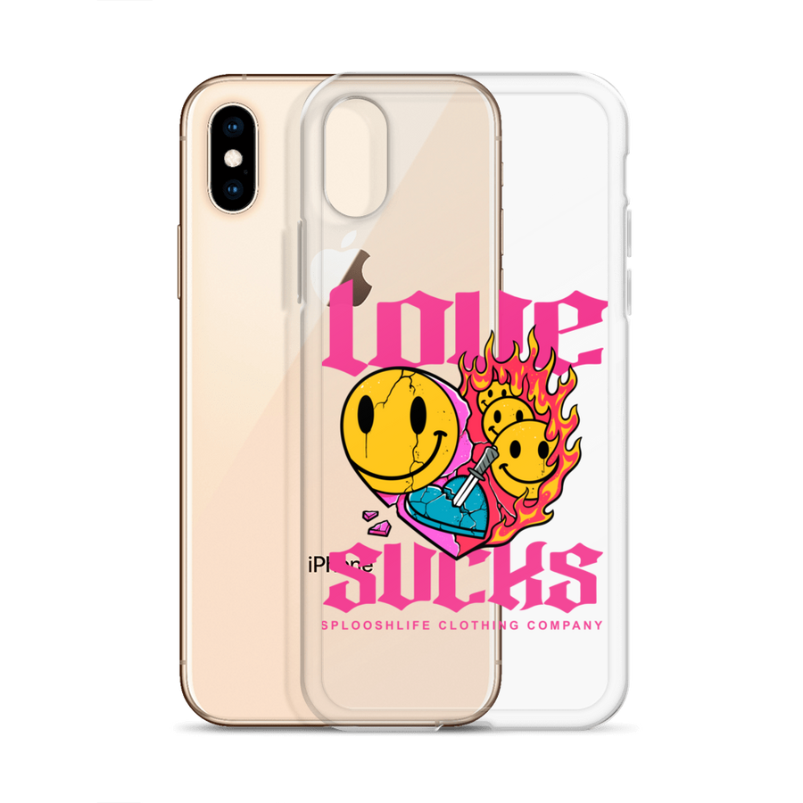 Love Sucks iPhone Case