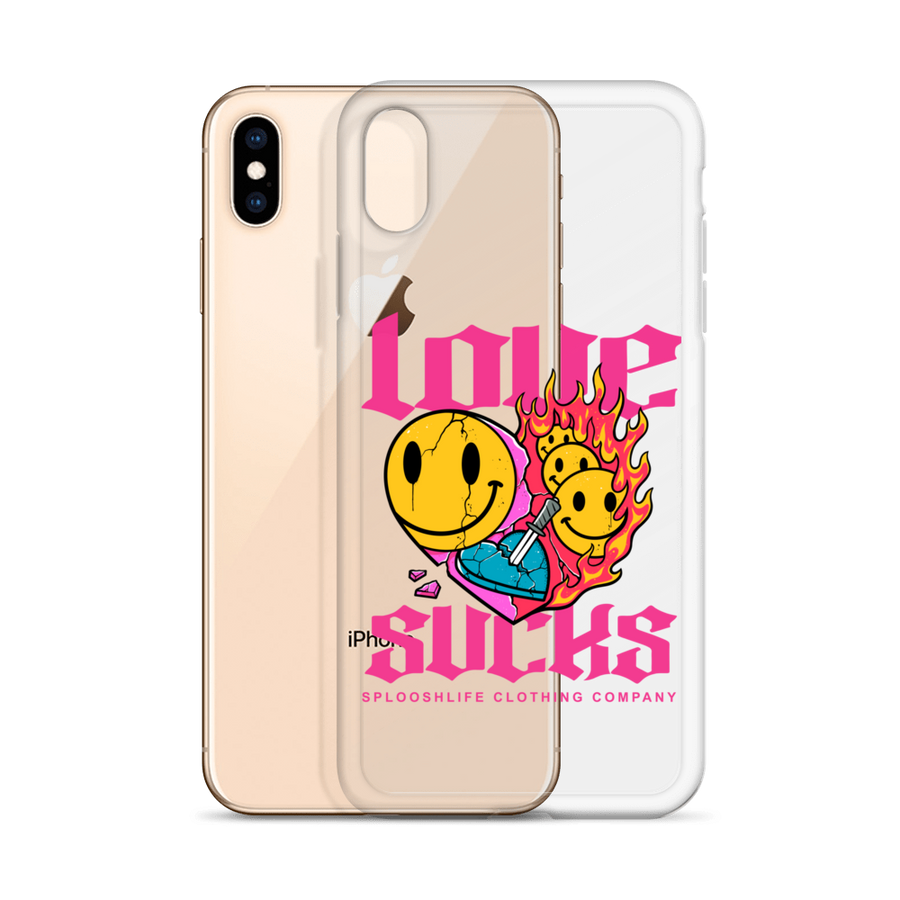 Love Sucks iPhone Case