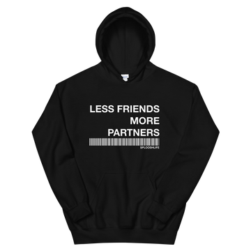 Less Friends Unisex Hoodie