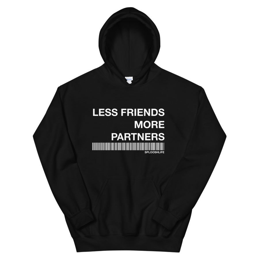 Less Friends Unisex Hoodie