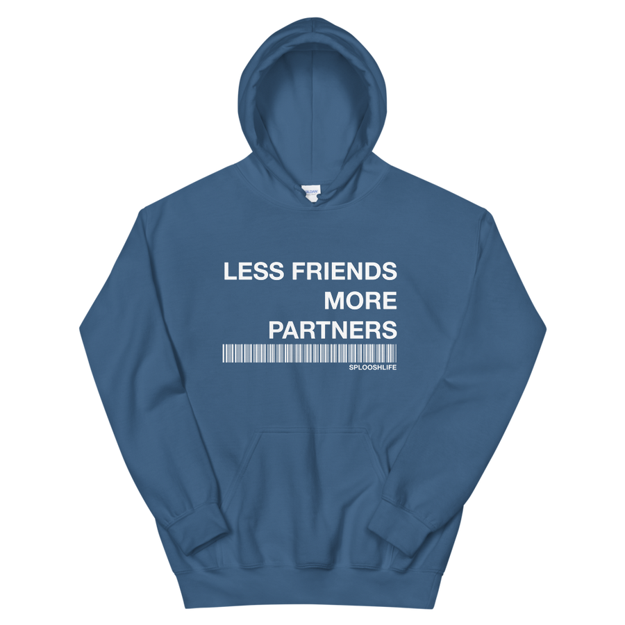 Less Friends Unisex Hoodie