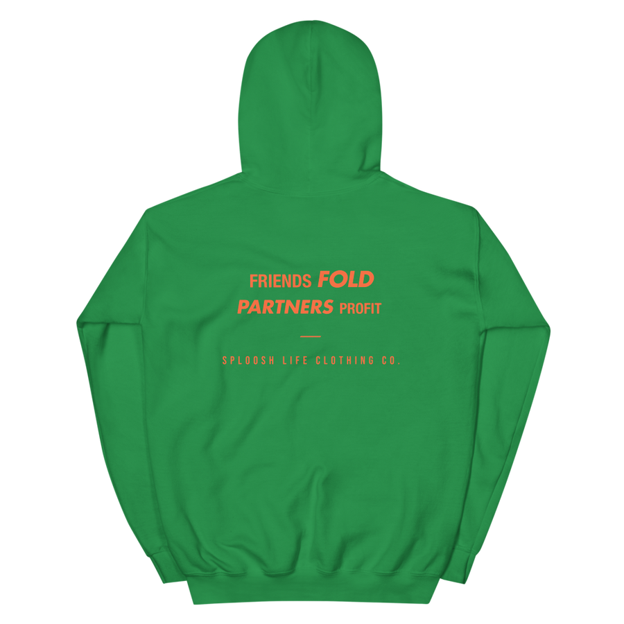 Less Friends (Orange) Unisex Hoodie