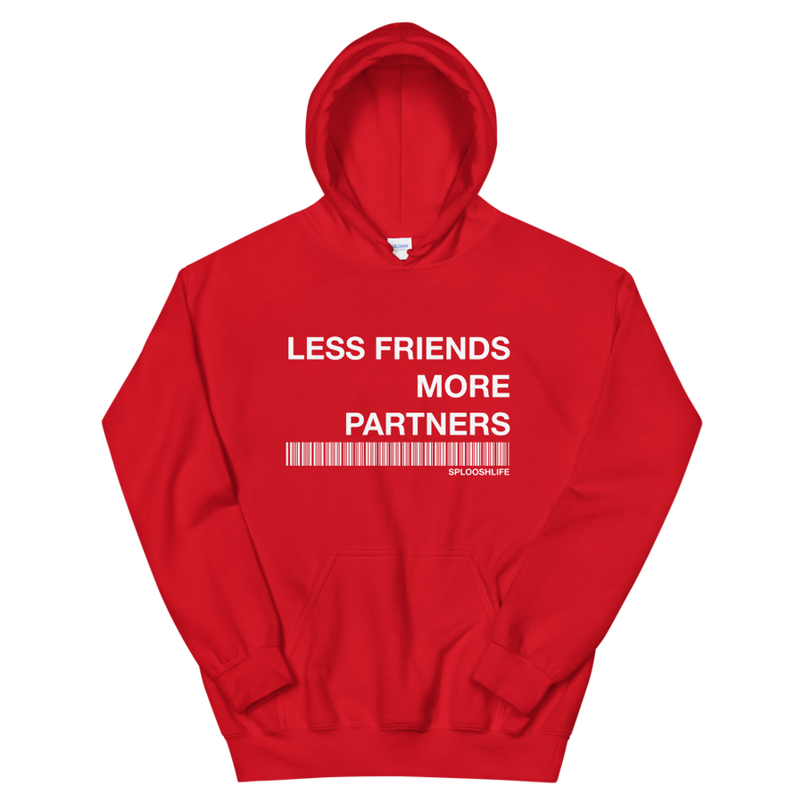 Less Friends Unisex Hoodie