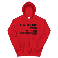 Less Friends (Black Logo) Unisex Hoodie