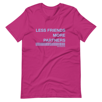 Less Friends (Poison Berry) Short-Sleeve Unisex T-Shirt