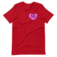 Pink Heart Break 2.0 Short-sleeve unisex t-shirt