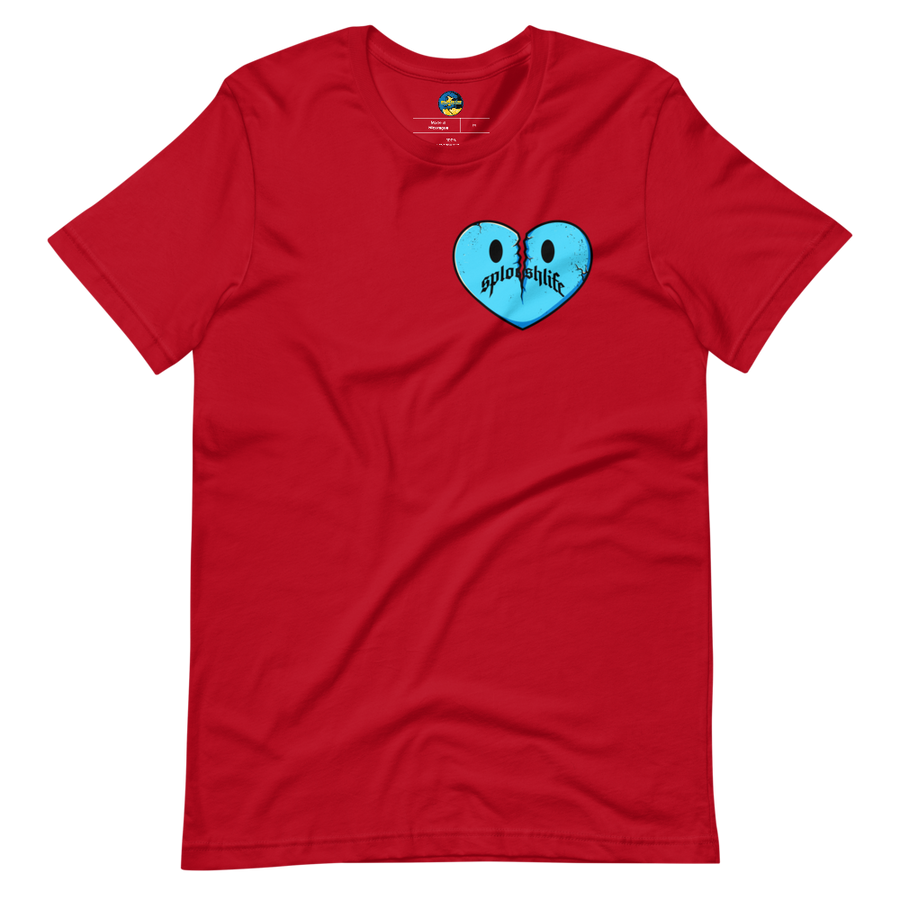 Blue HeartBreak 2.0 Short-sleeve unisex t-shirt