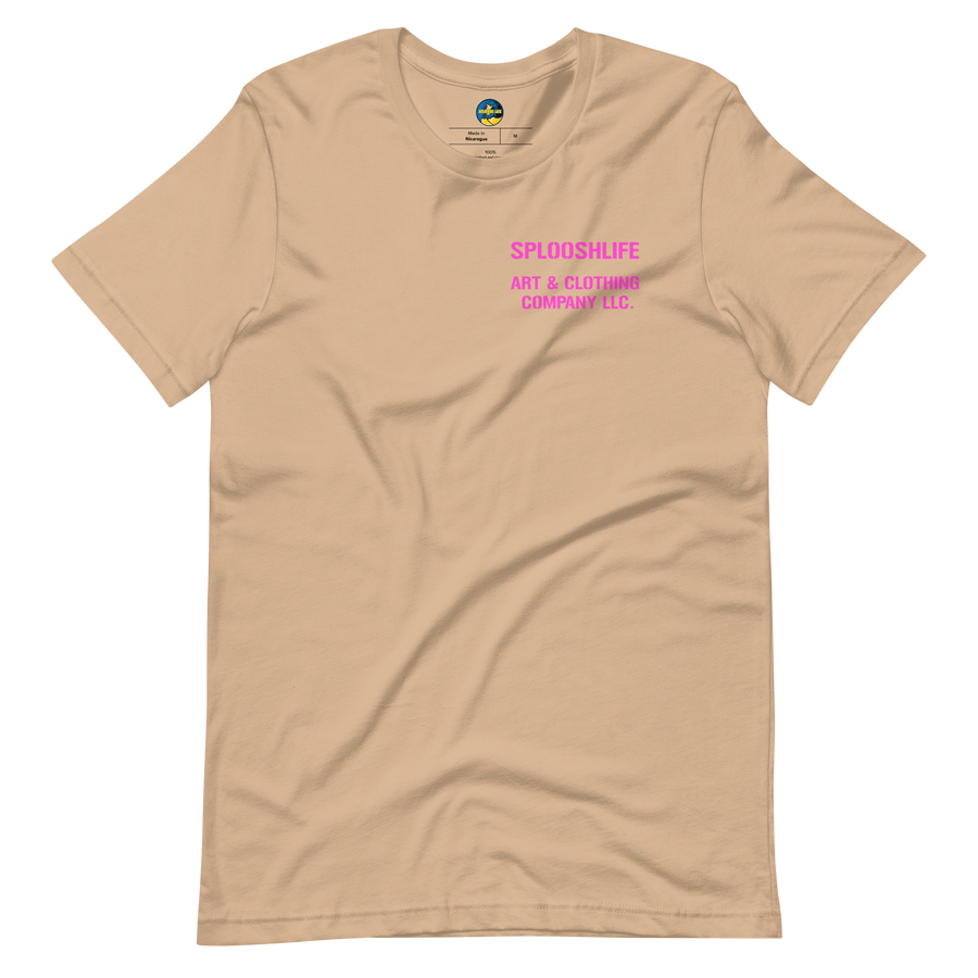 Pink SL Art & Clothing Unisex t-shirt