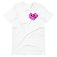 Pink Heart Break 2.0 Short-sleeve unisex t-shirt