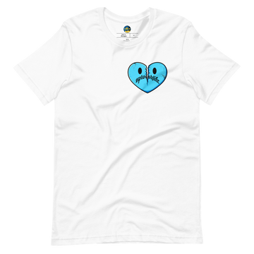 Blue HeartBreak 2.0 Short-sleeve unisex t-shirt